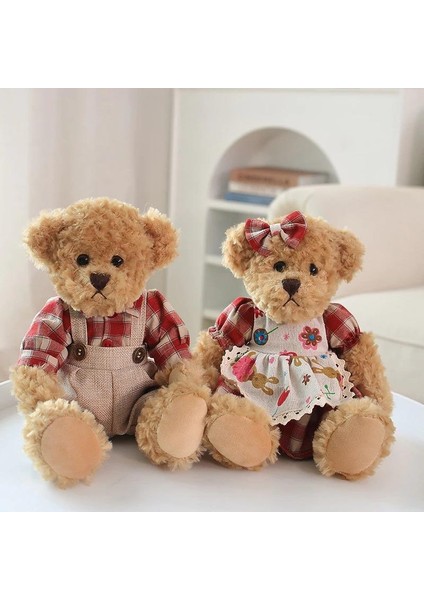 Kawaii Sevimli Ikili Peluş Oyuncak Çocuk Kız Doğum Günü Armağanı 26 cm