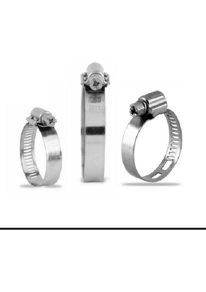 (10 Adet) 115-135 Erbi Kelepçe, Hortum Kelepçe, Metal Kelepçe