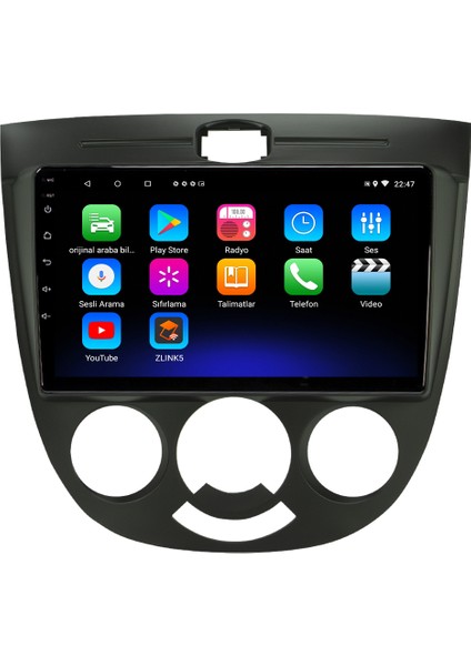 Honda Hr-V Android 12 Kablosuz Carplay Navigasyon Multimedya Ekran Teyp - MY-0609W-HONDA Hr-V