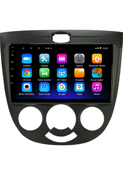 Honda Hr-V Android 12 Kablosuz Carplay Navigasyon Multimedya Ekran Teyp - MY-0609W-HONDA Hr-V