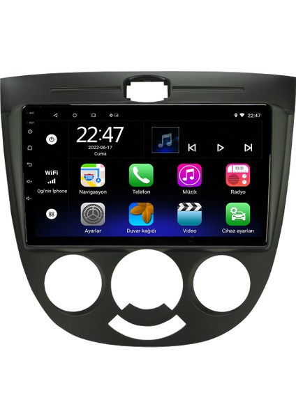 Honda Hr-V Android 12 Kablosuz Carplay Navigasyon Multimedya Ekran Teyp - MY-0609W-HONDA Hr-V