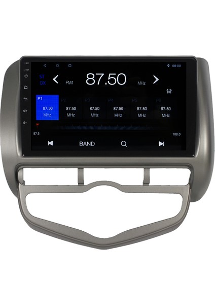 Honda Jazz Android 12 Kablosuz Carplay Navigasyon Multimedya Ekran Teyp - MY-0609W-HONDA Jazz