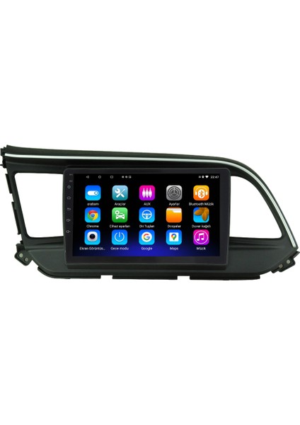 Ford Transit Android 12 Kablosuzhyundai Elentra Carplay Navigasyon Multimedya Ekran Teyp - MY-0609W-HYUNDAİ Elentra indirimleri