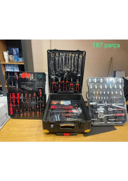 187 Full Parça Full Set Parça Yüksek Lokma Anahtar Seti