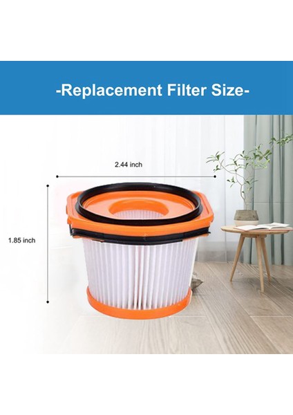 Köpekbalığı Wandvac Sistemi Için 3 Adet Hepa Filtre XFFWV360 WS620 WS630 WS632 Elektrikli Süpürge Yedek Yedek Parça Aksesuarları (Yurt Dışından) fırsatları