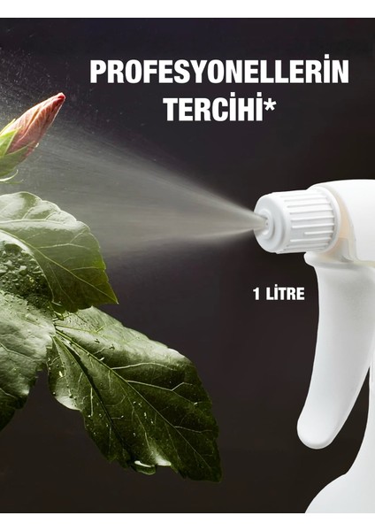 Profesyonel Kimyasala Dayanıklı Taşınabilir Hobi Amaçlı Boş 1 Litre Boş Fısfıs Sprey Şişesi (3 Adet)