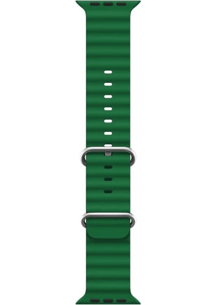 Apple Watch Series 8 41MM Kordon Ocean Band Yeşil