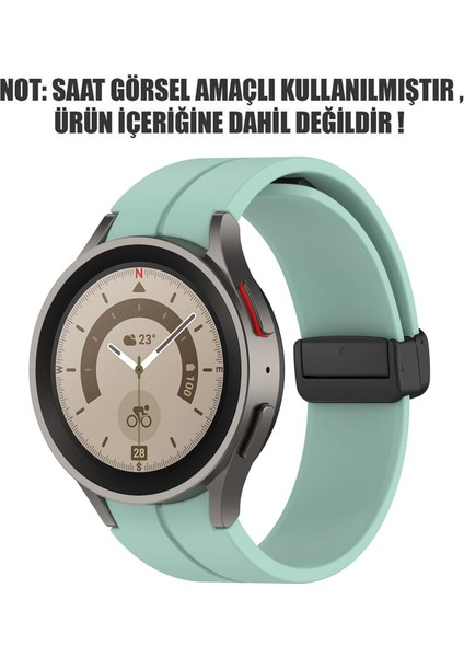 Samsung Galaxy Watch 5 Pro 45MM Kordon Ribbon Line Açık Yeşil fiyatları