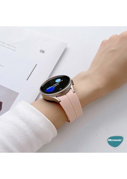 Samsung Galaxy Watch 5 44MM Kordon Ribbon Line Siyah