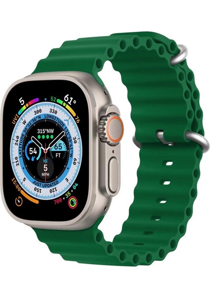 Apple Watch Se 44MM Kordon Ocean Band Yeşil