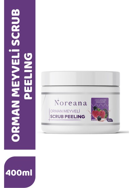 Orman Meyveli Scrub Peeling Doğadan Aromaterapi 400ML Batık Giderici & Hızlı Manikür Etkili