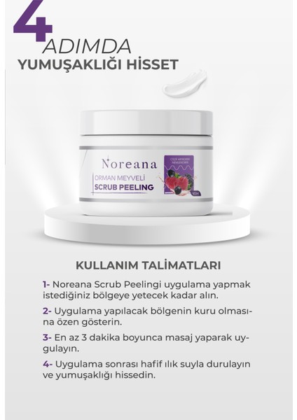 Orman Meyveli Scrub Peeling Doğadan Aromaterapi 400ML Batık Giderici & Hızlı Manikür Etkili