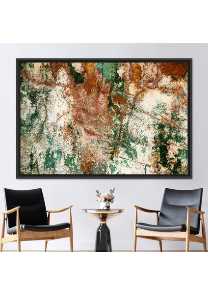 1 Parça Siyah Çerçeveli Kanvas Tablo Vintage Duvar Duvar Süsü Modern Kanvas Çatı Katı Hediye Kanv