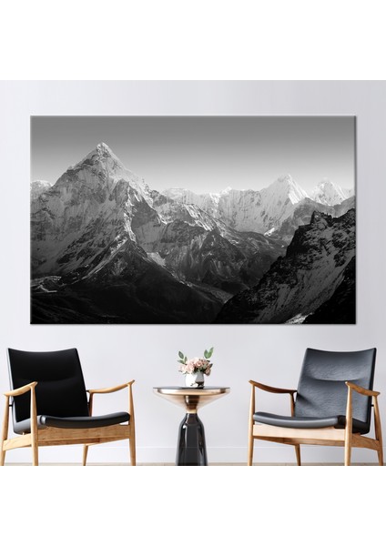 1 Parça Kanvas Tablo Everest Base Camp Himalaya Sanat Nepal Duvar Dekoru Görüntüleme Sanat