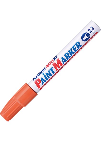 : 400XF Paint Marker Çok Amaçlı Boyama Markörü : 2,3 mm : Turuncu