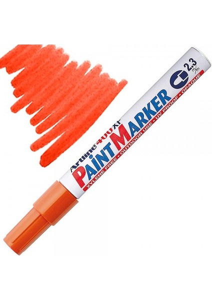 : 400XF Paint Marker Çok Amaçlı Boyama Markörü : 2,3 mm : Turuncu fiyatları