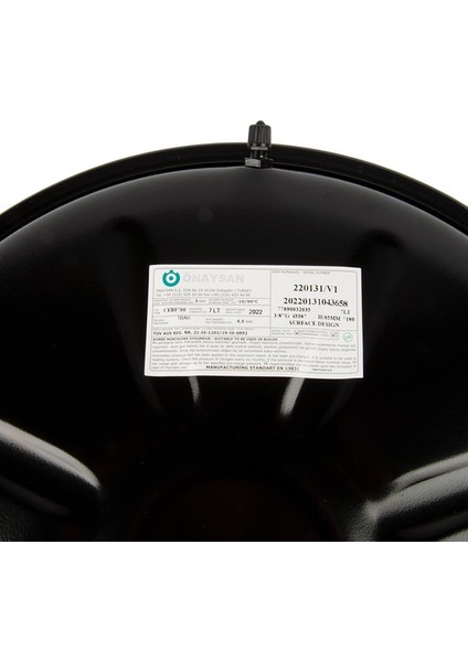 3/8'' 7l Aden Baskılı Kombi Genleşme Tankı modelleri
