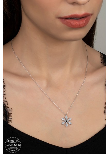 Taşlı Gümüş Kartanesi Bayan Kolye fiyatları