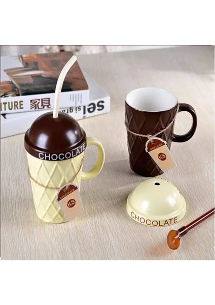 Kupa Mug Porselen Chocolate