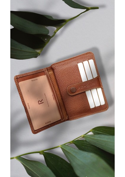 9052 Hakiki Deri Çıtçıtlı Unisex Cüzdan & Kartlık fiyatları