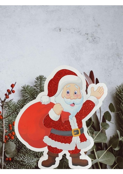 Yılbaşı Süsü Noel Baba Strafor 25 x 20 cm
