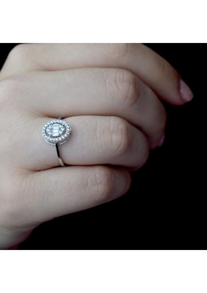 Yuvarlak Kesim Baget Altın Yüzük fiyatları