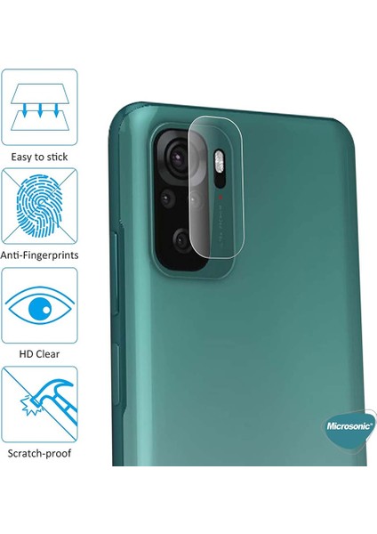 Xiaomi Poco M5S Kamera Lens Koruma Camı