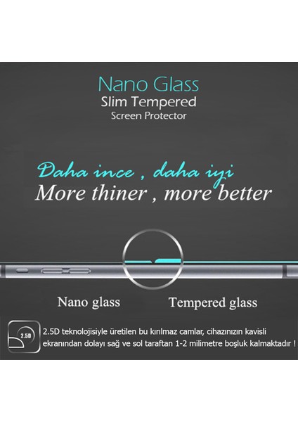 Xiaomi Poco M5S Nano Glass Cam Ekran Koruyucu