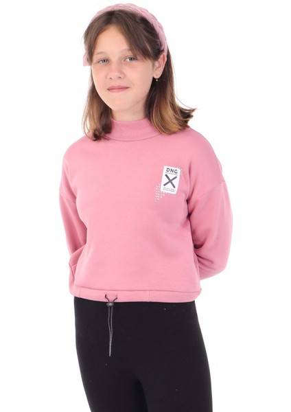 Toontoy Kız Çocuk Baskılı Sweatshirt