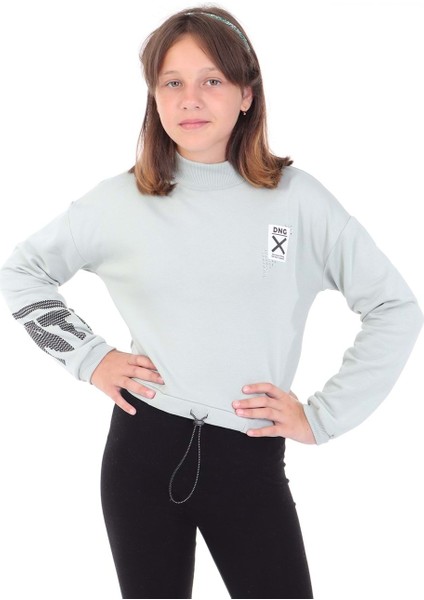 Toontoy Kız Çocuk Baskılı Sweatshirt