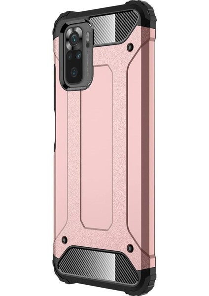 Xiaomi Poco M5S Kılıf Rugged Armor Rose Gold fiyatları