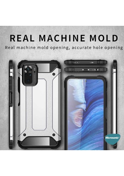 Xiaomi Poco M5S Kılıf Rugged Armor Kırmızı indirimleri