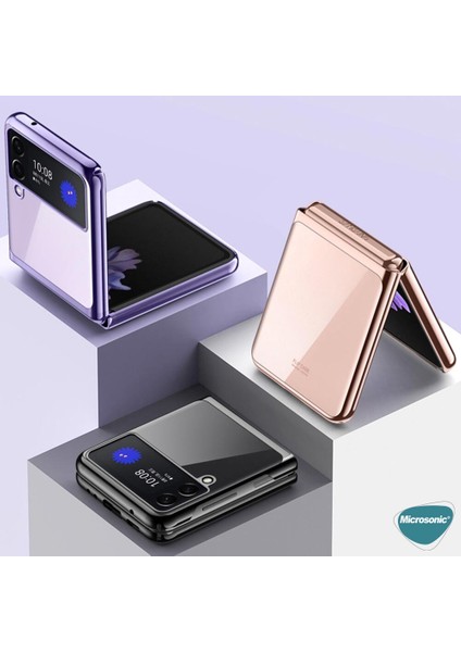 Samsung Galaxy Z Flip 4 Kılıf Shell Platinum Siyah fırsatları
