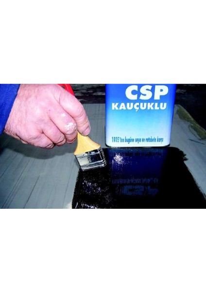 Csp Kauçuklu Bina Teras Çatı Bodrum Su Yalıtım Zifti 17 kg