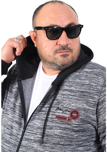 Mocgrande Büyük Beden Erkek Sweat The Frontier 22726 modelleri