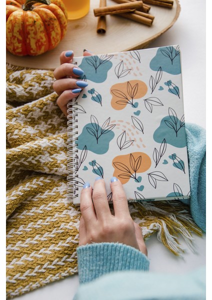 Sert Kapak Spiralli Noktalı Defter - Bullet Journal