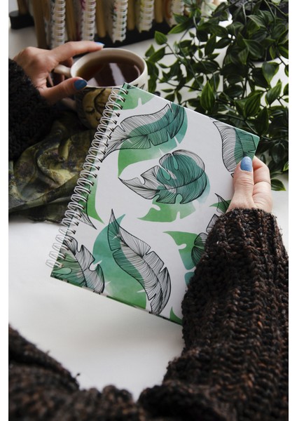 Sert Kapak Spiralli Noktalı Defter - Bullet Journal