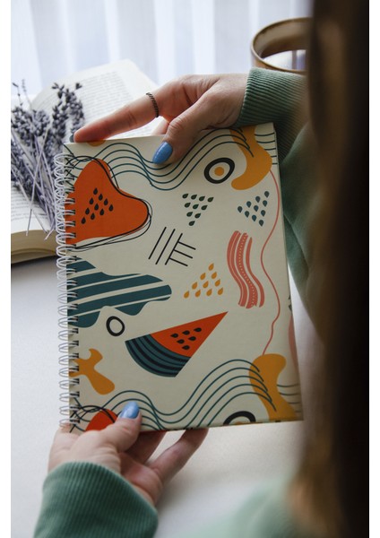 Sert Kapak Spiralli Noktalı Defter - Bullet Journal