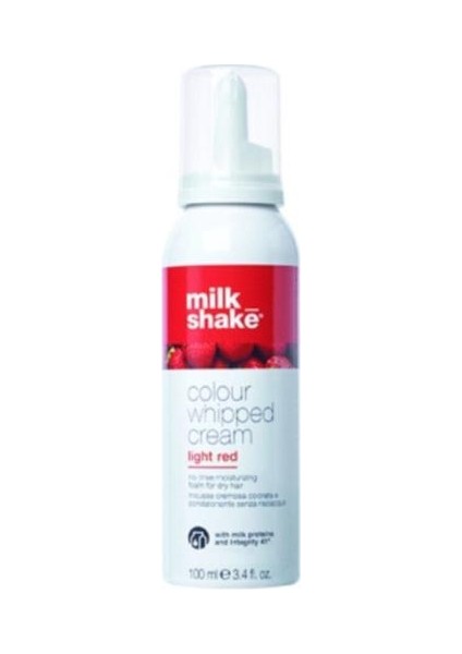 Milk Shake Whipped Cream Light Red 100 Ml