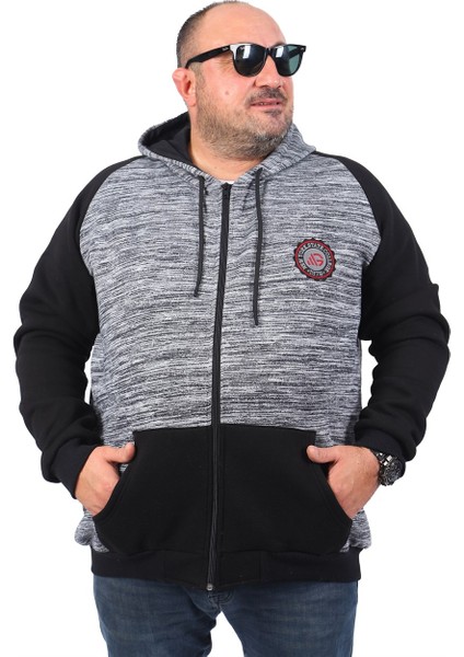 Mocgrande Büyük Beden Unisex New York Collage Sweat 22727 modelleri