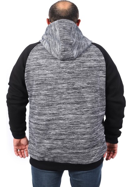 Mocgrande Büyük Beden Unisex New York Collage Sweat 22727 modelleri