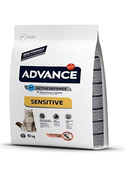 Advance Somonlu Hassas Yetişkin Kedi Maması 10 kg