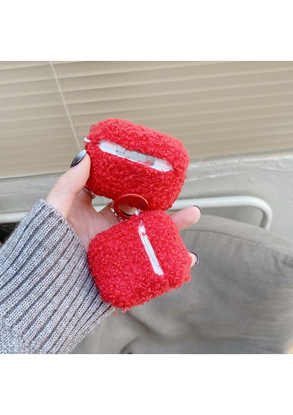 Ex Beauty Darbeye Dayanıklı Kablosuz Kulaklık Kılıfı - Kırmızı (Yurt Dışından) fırsatları