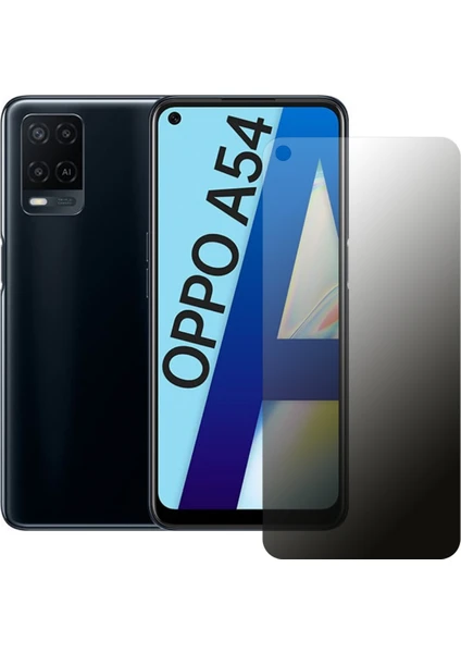 Oppo A54 / A55 Hayalet Privacy Flexiglass Mat Nano Ekran Koruyucu