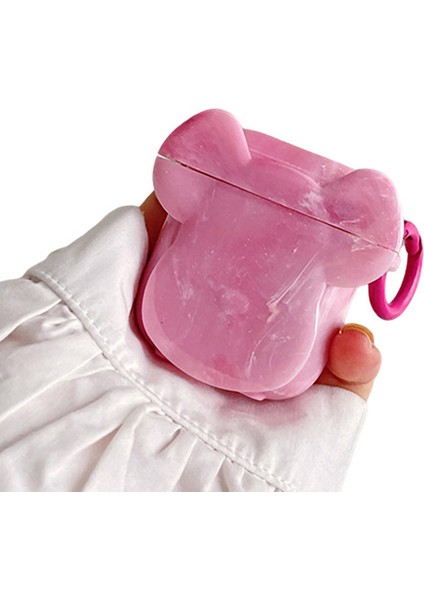 Ex Beauty Darbeye Dayanıklı Kablosuz Kulaklık Kılıfı - Pembe (Yurt Dışından)
