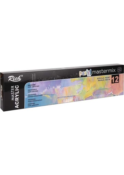 Mastermix Pastel Set 60 cc 12'li Set