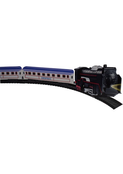 Oyuncak Tren Klasik Tren Işıklı 15 Parça