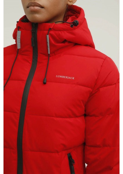 Kadın Mont Kırmızı 101165594 SN31 Apreski Coat 2pr