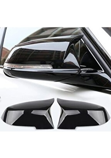 Bmw F30 3.serisi 2012-2018 Uyumlu Batman Parlak Siyah Ayna Kapağı