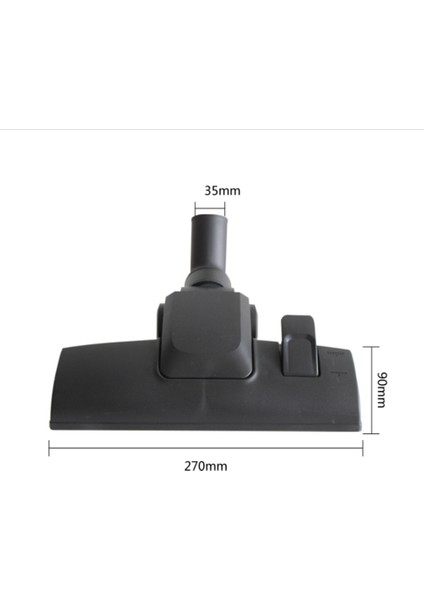 Evrensel Elektrikli Süpürge Aksesuarları Halı Zemin Nozulu Elektrikli Süpürge Kafa Aracı Temizleme 35MM (Yurt Dışından)